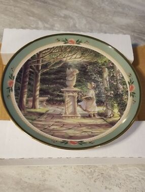 Trisha Romance  Plate Garden Angel